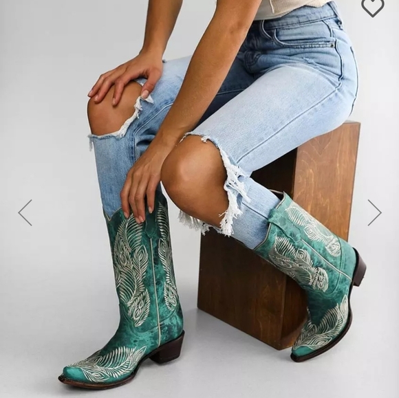 Circle G by Corral Western Boots NWT Size 8.5 - Picture 6 of 11